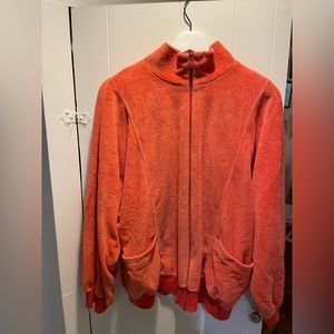 Vintage velour sweater.